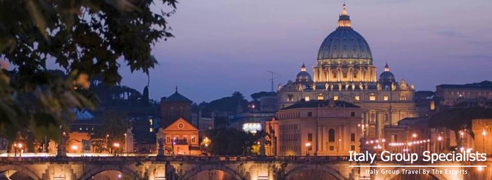 Vatican City, Rome at Night  Vatican City, Rome at Night